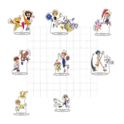 Game Digimon Adventure Acrylic Stand Doll Anime Yagami Taichi Agumon Gabumon Piyomon Figure Model Plate Cosplay Toy for Gift