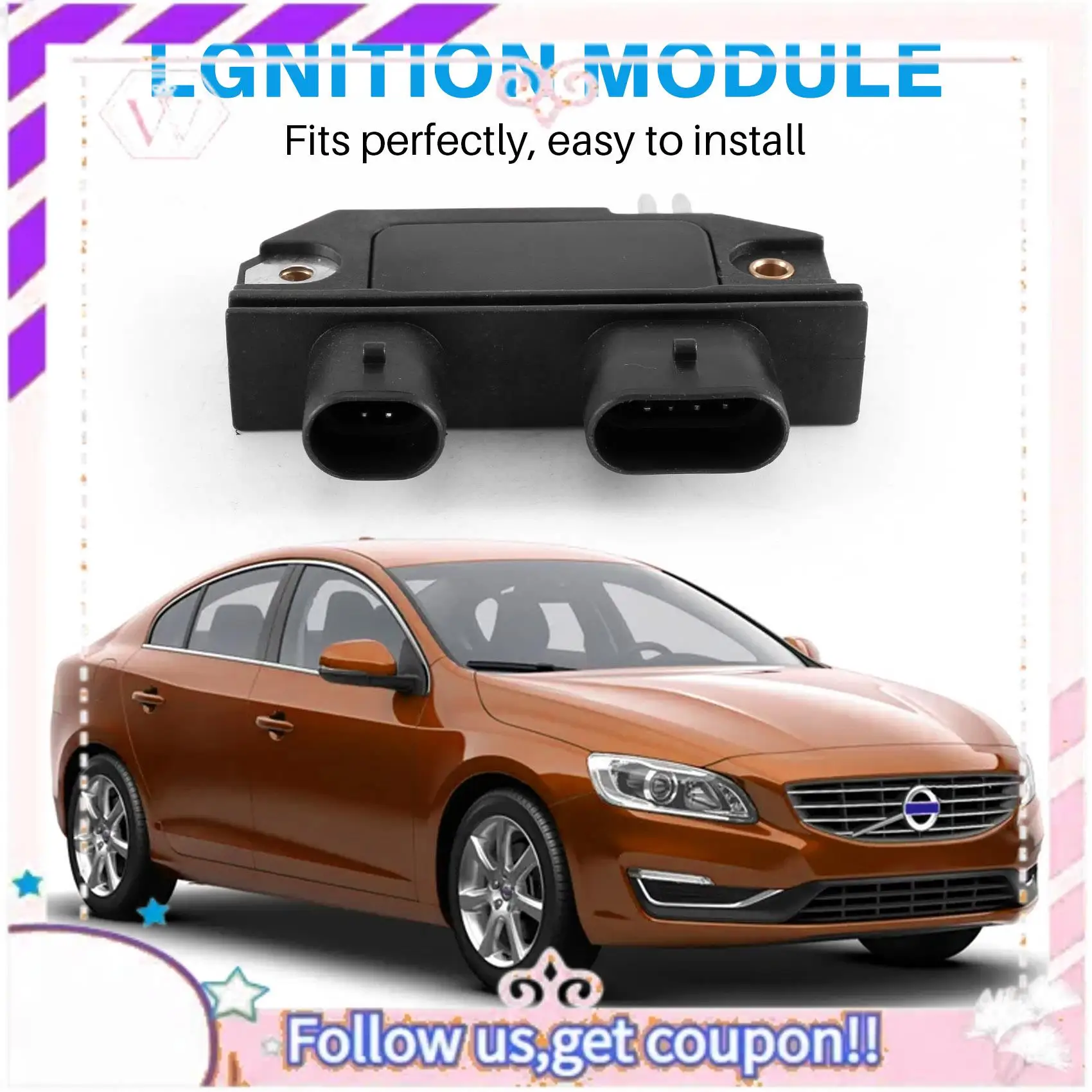 A76T-Ignition Module For Mercruiser Penta OMC 4-Cyl V6 & V8 Engines Distributor