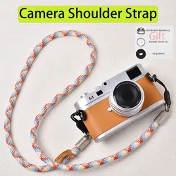 Camera Shoulder Strap Lanyard Universal for Nikon Panasonic Canon Leica Sony Pentax Fujifilm Neck Strap A7M4 A7C Fuji XT20 XS10