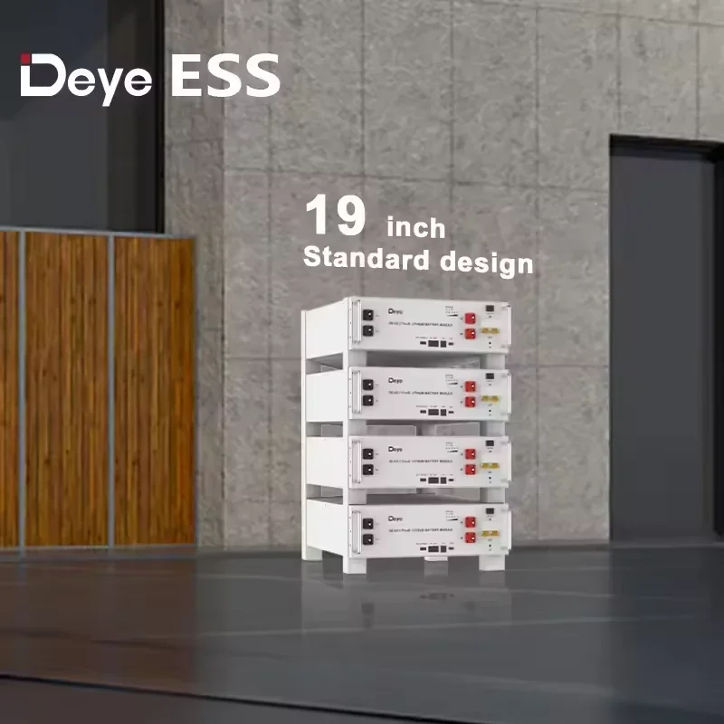 Deye en Stock ESS SE-G5.1 Pro-B baterías de litio para el hogar almacenamiento de energía Solar batería Lifepo4 de 5kwh Compatible con inversor Deye