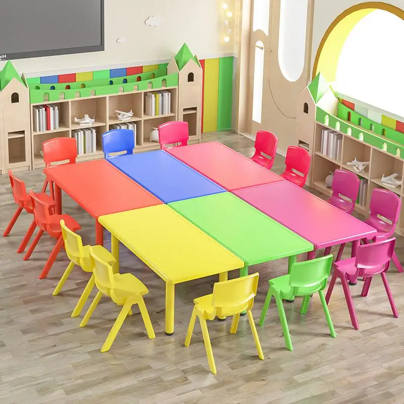 Study Table Desk Children Child Room Furniture Kids Student Elementary School Tables Mesa Y Silla Infantil Chair Set Childrens