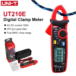 UNI-T UT210 Series Clamp Meter Digital Multimeter DC/AC Current True RMS Pliers Ammeter High Precision Ohm Hz Voltage Tester