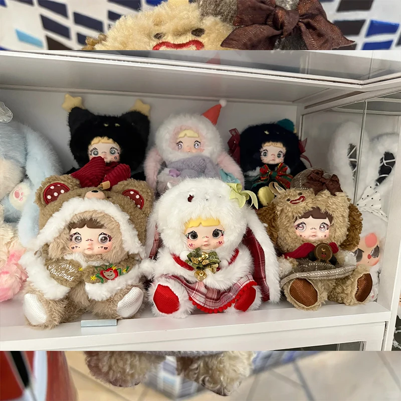 

New Original Nommi Magical Christmas Eve Series Blind Box Plush Pendant Toy Figures Cozy Christmas Decorate Unique Ornaments Gif