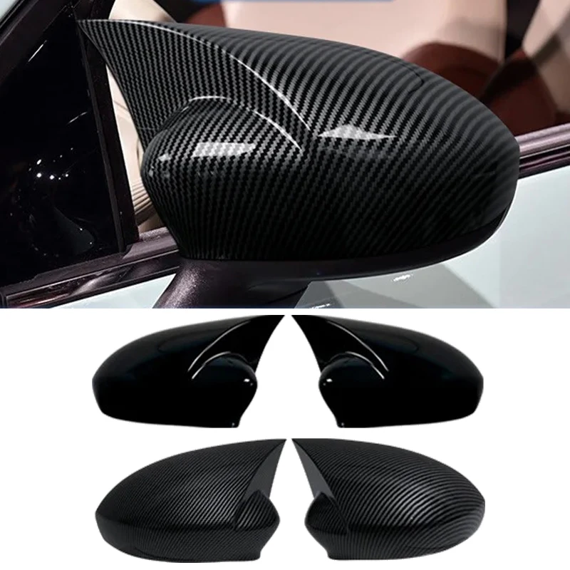 

2 шт. для Fiat 500 500C Grande Punto, крышки боковых зеркал, АБС-пластик, внешние аксессуары для автомобиля, левый и правый