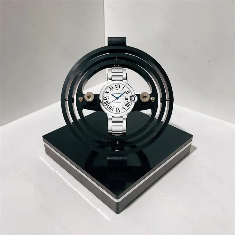 Non-magnetic creative design, three-dimensional watch shaker, suitable for mechanical watch rotator, fully automatic winding