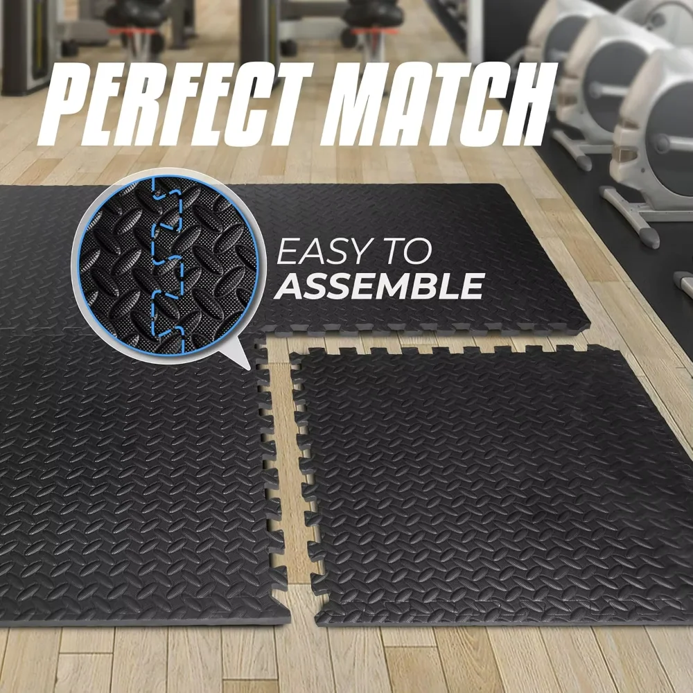 Gym Flooring Eva Soft Foam Flo - огляд і ціна Home Gym Rubber Flooring
