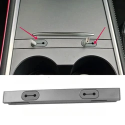 Estación de acoplamiento USB Hub para Tesla Model 3 Y, consola Central, Clip de Cable de carga de teléfono, Control Central, línea de datos, organizador, caja de cubo