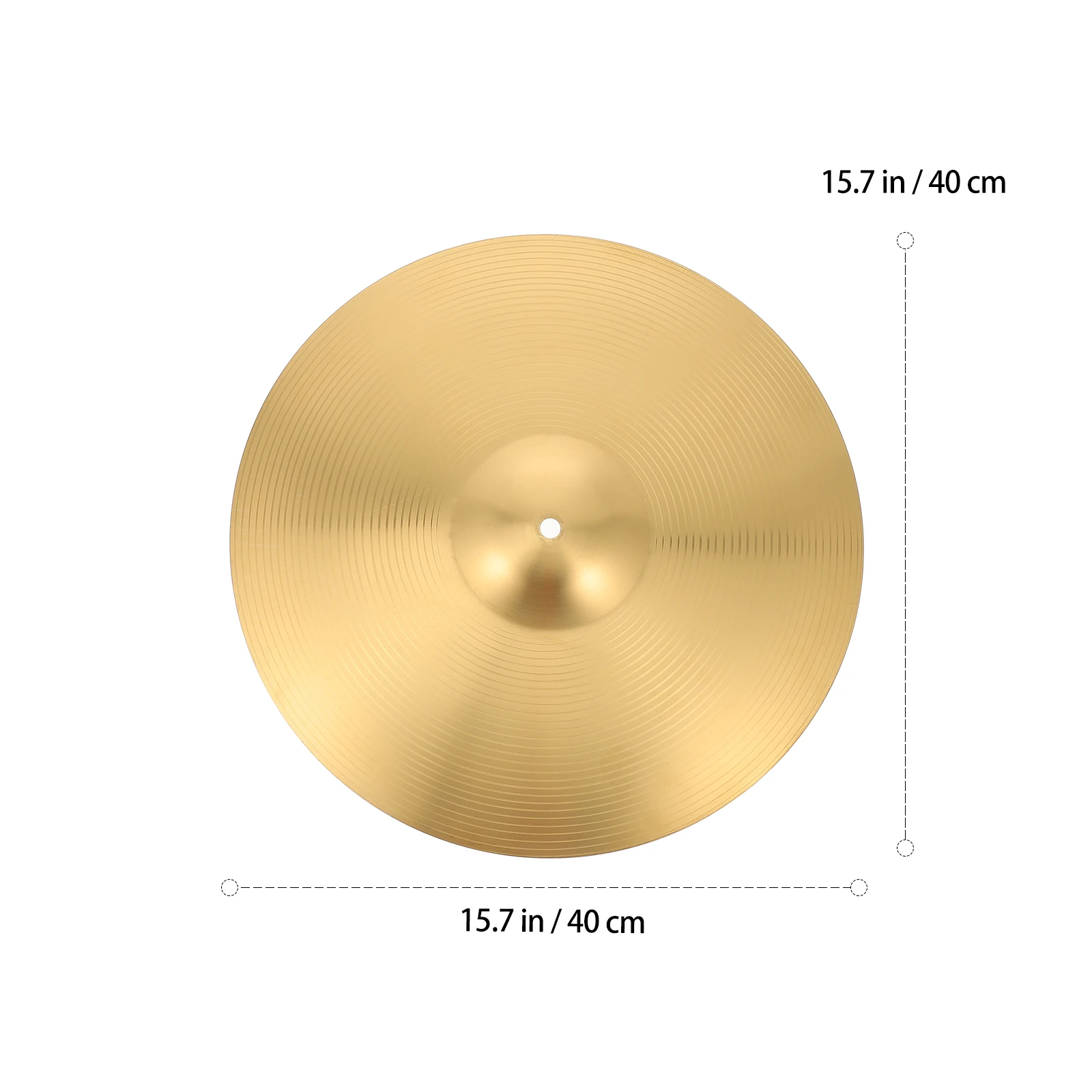 

Jazz Drum Cymbals Replacement Accessories Set Metal Alloy Brass Part Percussion