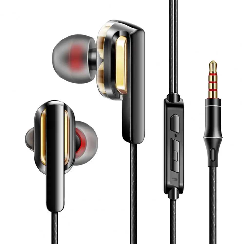 

X3 Universal 3.5mm Wired Earbud High Fidelity HD-compatible Calling Subwoofer Gaming Music Earphone with Microphone