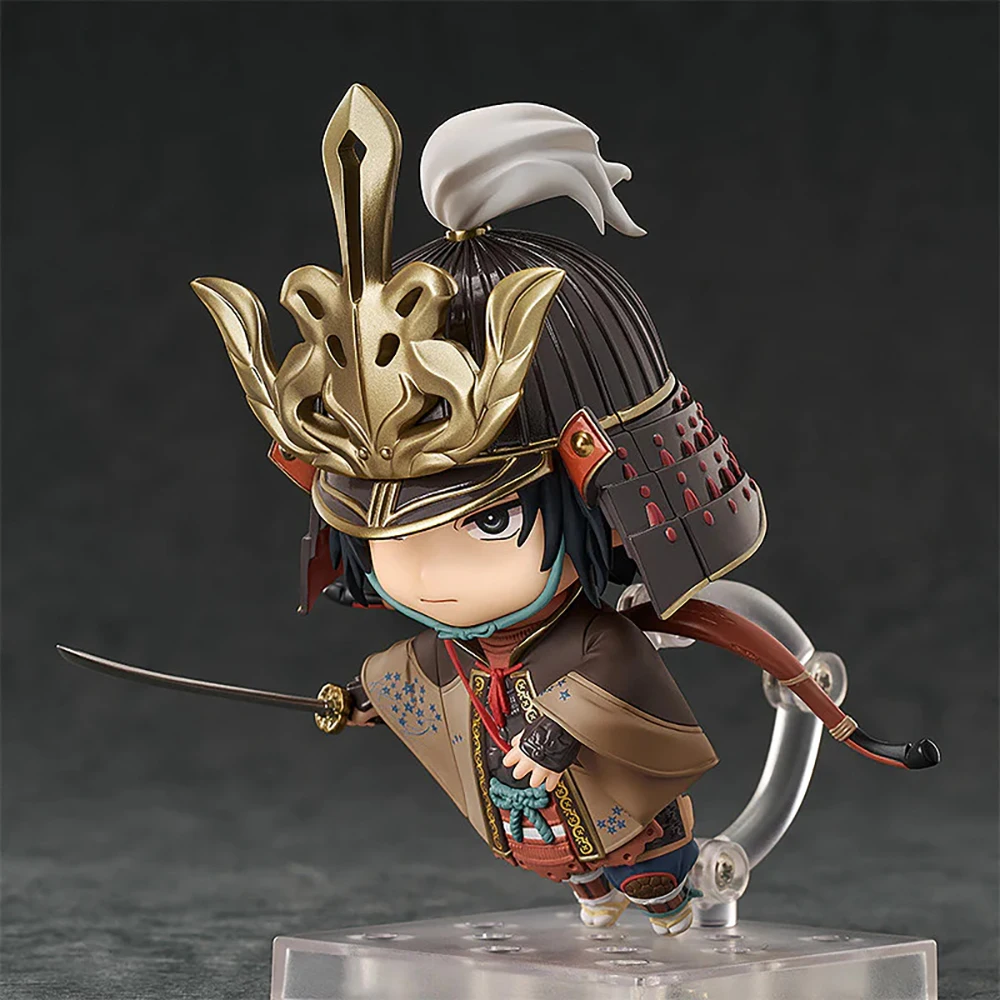 오리지널 Good Smile Company 넨드로이드 2528, Genichiro Ashina (Sekiro: Shadows Die Twice), 100mm 애니메이션 피규어 모델, 장난감 선물