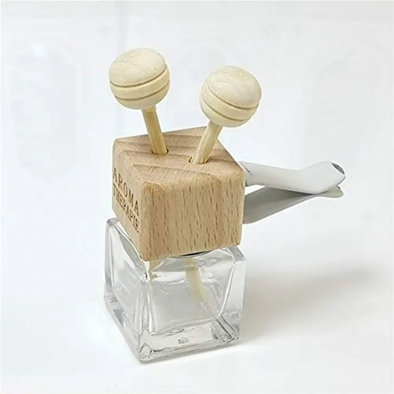 Empty Bottle, Empty Essential Oil Diffuser Bottle Car Air Purifier, Car Perfume Diffuser Bottle Aromatherapy Fragrance Ornament