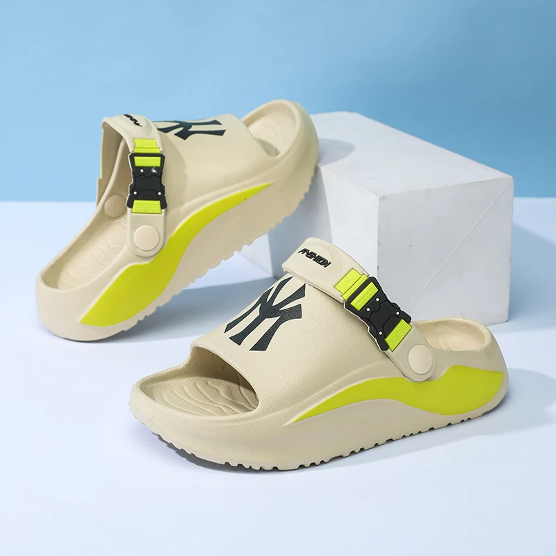 Luxury Children Slippers Boys Slides Soft Thick Sole Indoor Shoes Casual Sports Summer Beach Water Sandals Boy Girls Slippers