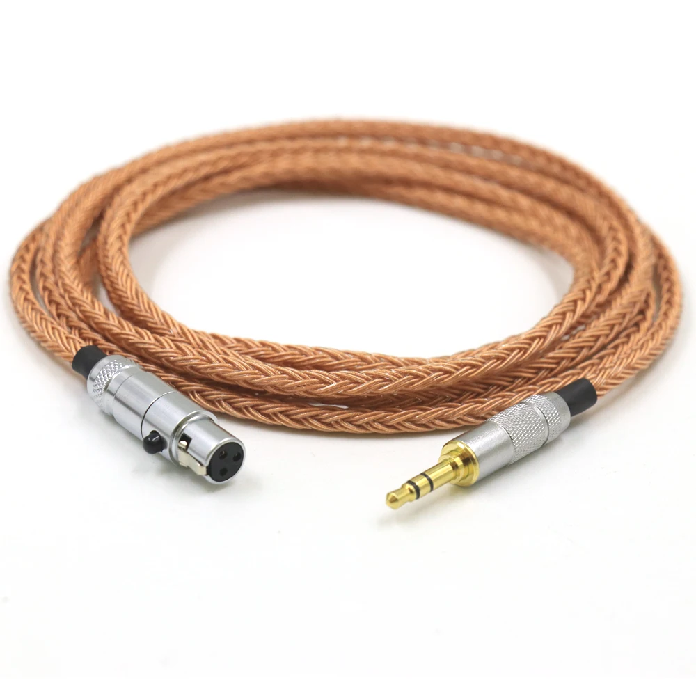 16 rdzeń miedziany 2.5mm 4.4mm XLR kabel do słuchawek dla AKG Q701 K702 K271 K272 K240 K141 K712 K181 K267 K712 słuchawki