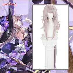 UWOWO Herta Wig Game Honkai: Star Rail Cosplay Herta Cosplay Wig Long Gray-Pink Long Hair Heat Resistant