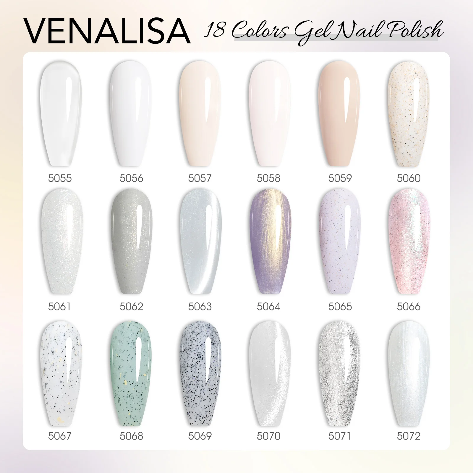 VENALISA V7 Gel-Nagellack 18 Farben Herbst-Winter Vintage-Kollektion 10ml HEMA-frei TPO-frei Aushärtbarer UV-LED-Nagelgel-Lack – Detail 23