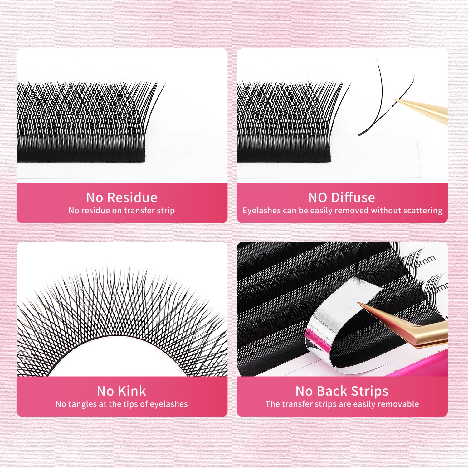 Extensions de cils en forme de YY, noir et marron, naturel et doux, double embouts, volume préfabriqué, outils d'extension de faux cils, fournisseur