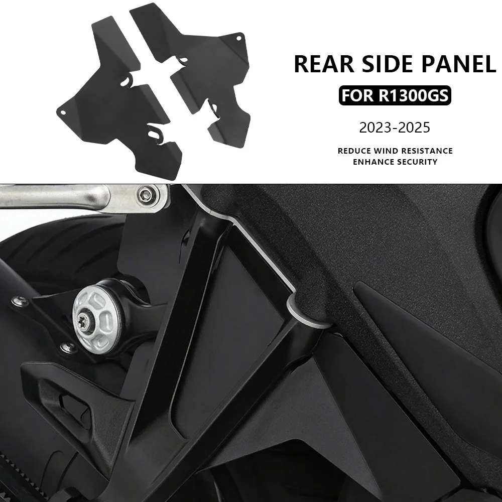 

For BMW R1300GS 2023-2025 Rear Side Fender Mudguard Extension Passenger Splash Guard Accessories