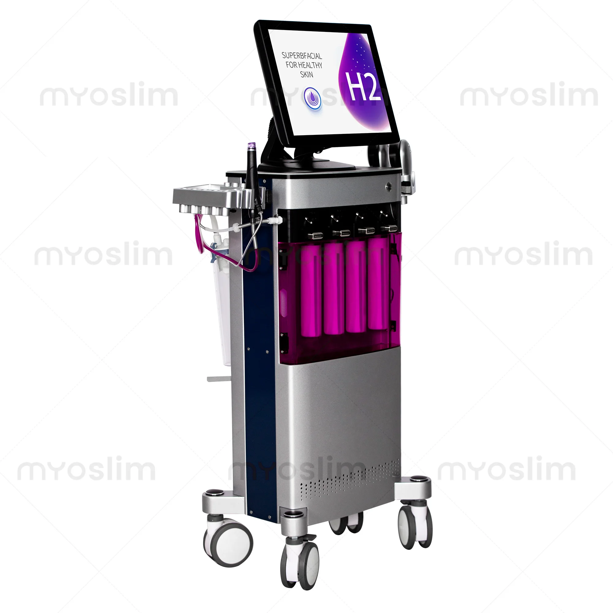 Newly Upgraded Hydra Oxygen Facial Multifunction Skin Care Machine Facial Cleaning Rejuvenation Blackhead Removal & Face Lifting