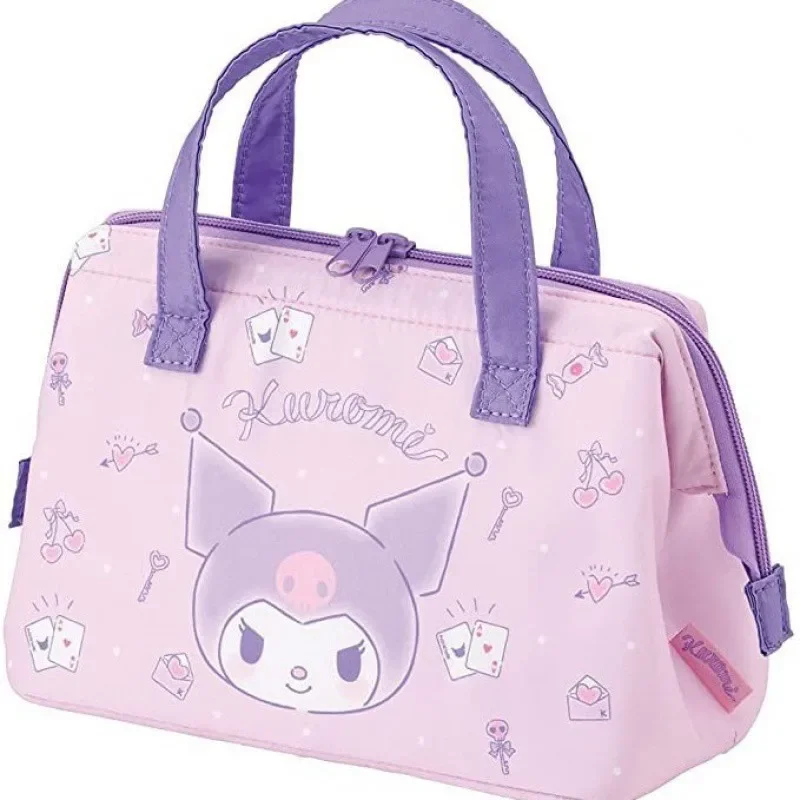 

Сумка Куроми в стиле аниме, изоляционная сумка с героями мультфильмов, сумка для бенто, студенческая детская сумка для еды, маслостойкая сумка для риса, сумки для женщин