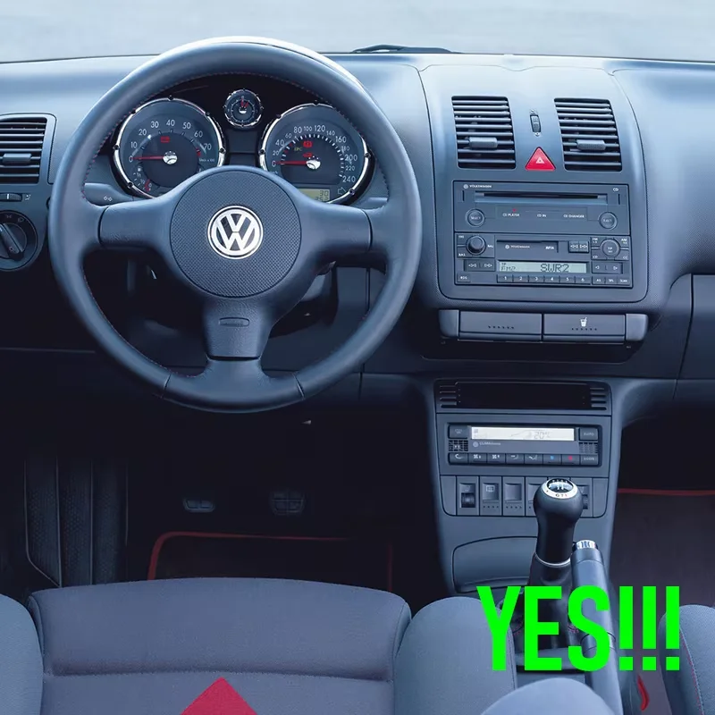 For VW POLO MK3 1999-2001 Car Stereo Radio Android 15 7inch Autoradio Multimedia Video Player 8+128GB FM GPS Navi Apple CarPlay