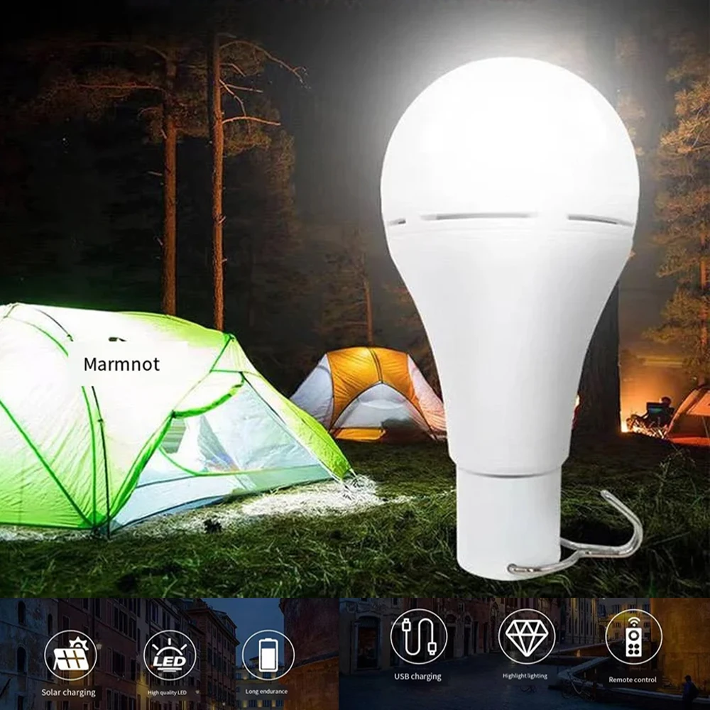 

LED Solar Lamp 7W 9W USB 5V Solar Power Light Portable Outdoor Camp Tent Fishing Bulb With Solar Panel Free Shipping