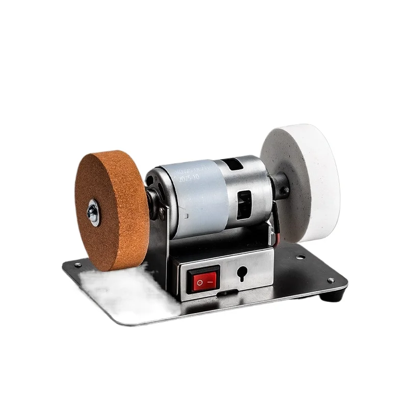 For Desktop Grinder Automatic Double Grinding Wheel Electric Knife Sharpening Artifact Household Small Rust Removal Edge