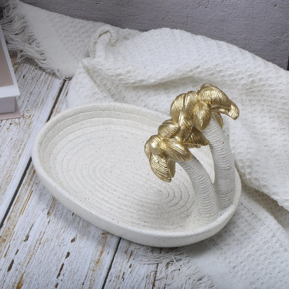 1 PC Ramadan Muslim Kaaba Dome Mosque Islamic Desktop Ornament Table Crafts Gifts Jewelry storage box