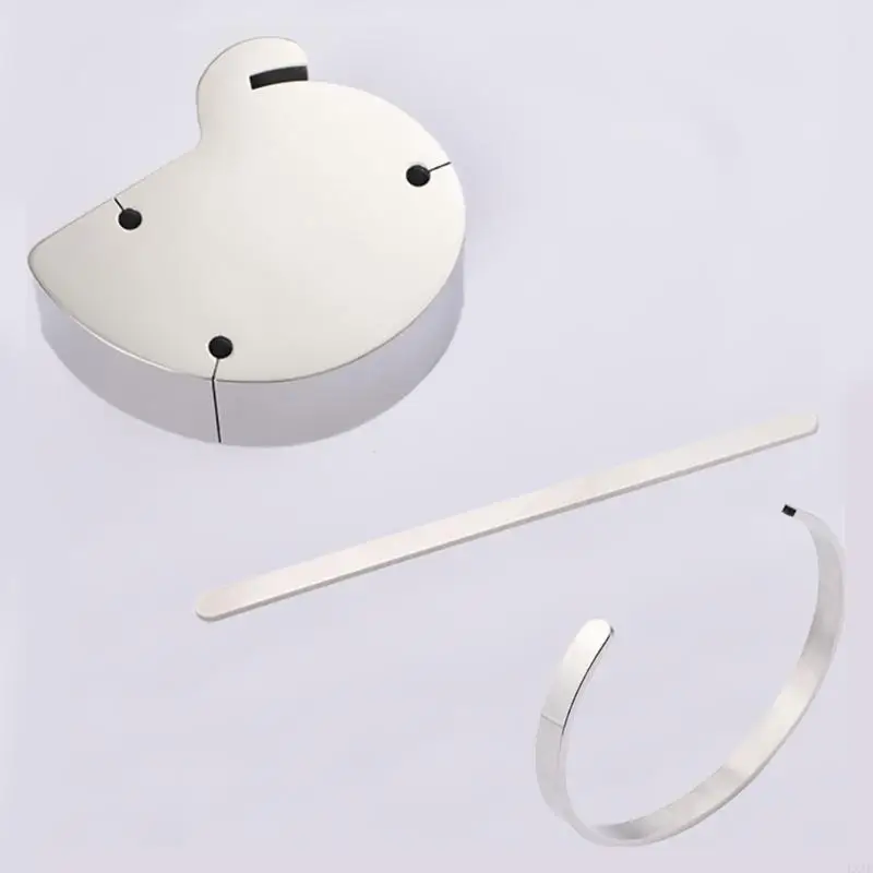  Practical Stainless Steel Bracelet Tool Designed For C Shaped Bracelets Suitable For Home Studios And Craft Classes