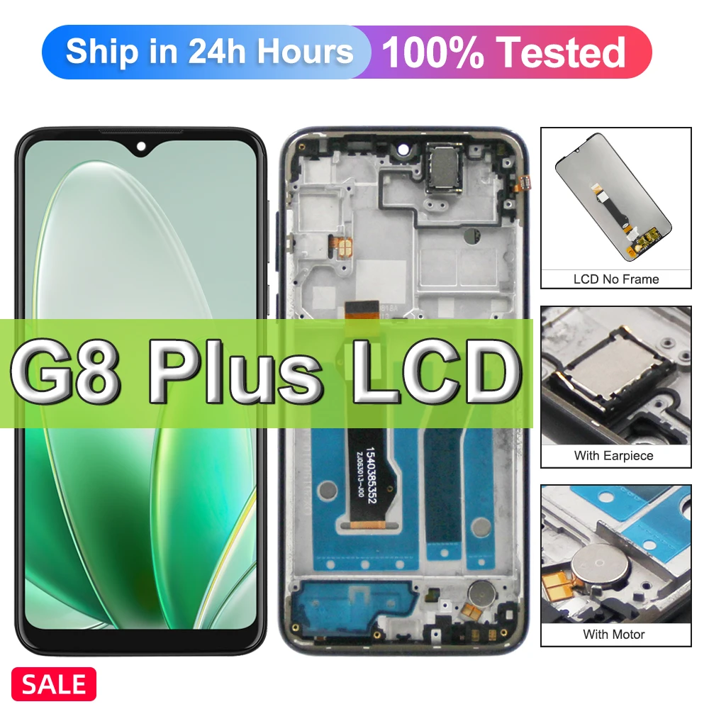 

LCD For Motorola Moto G8 Plus XT2019 XT2019-2 LCD Display Touch Screen Digitizer Assembly Replacement G8 PLus Display Screen