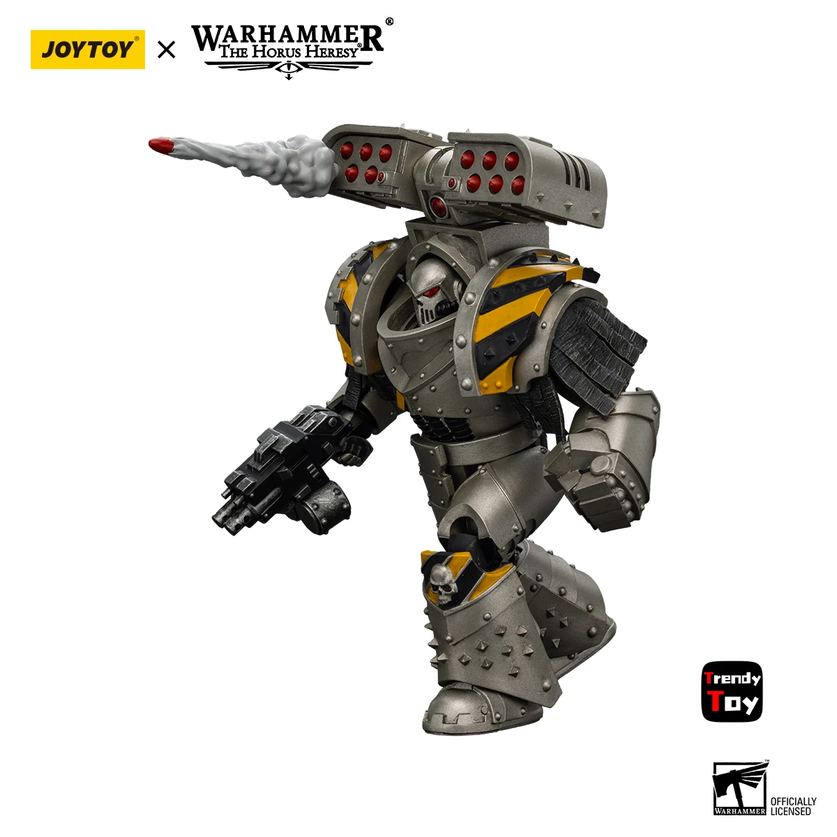 

【JOYTOY】Warhammer 40K Lron Warriors Tyrant Siege Master Terminator with Rocket Launcher 1/18 Action Figure Toys Model