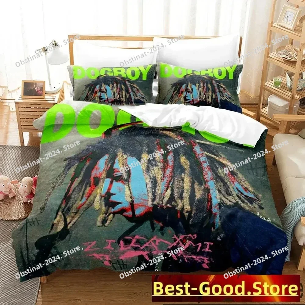

3D Print Zillakami Rapper Bedding Set Boys Girls Twin Queen King Size Duvet Cover Pillowcase Bed boys Adult Home Textileextile