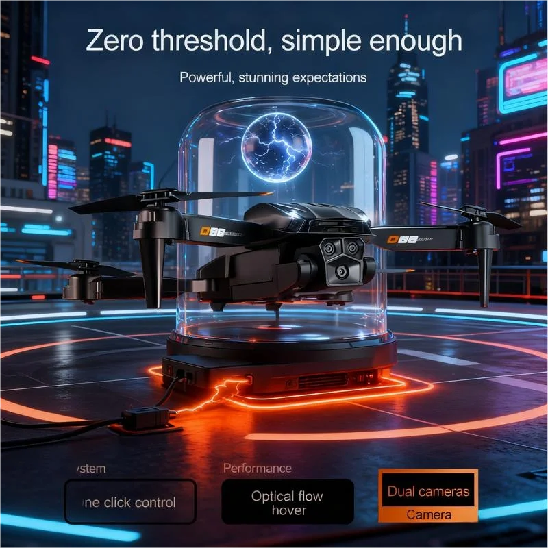 레노버 D88 드론 8K 항공 HD 듀얼 카메라 촬영 지능형 장애물 회피 브러시리스 파워 5G WIFI GPS 리턴 VR 드론