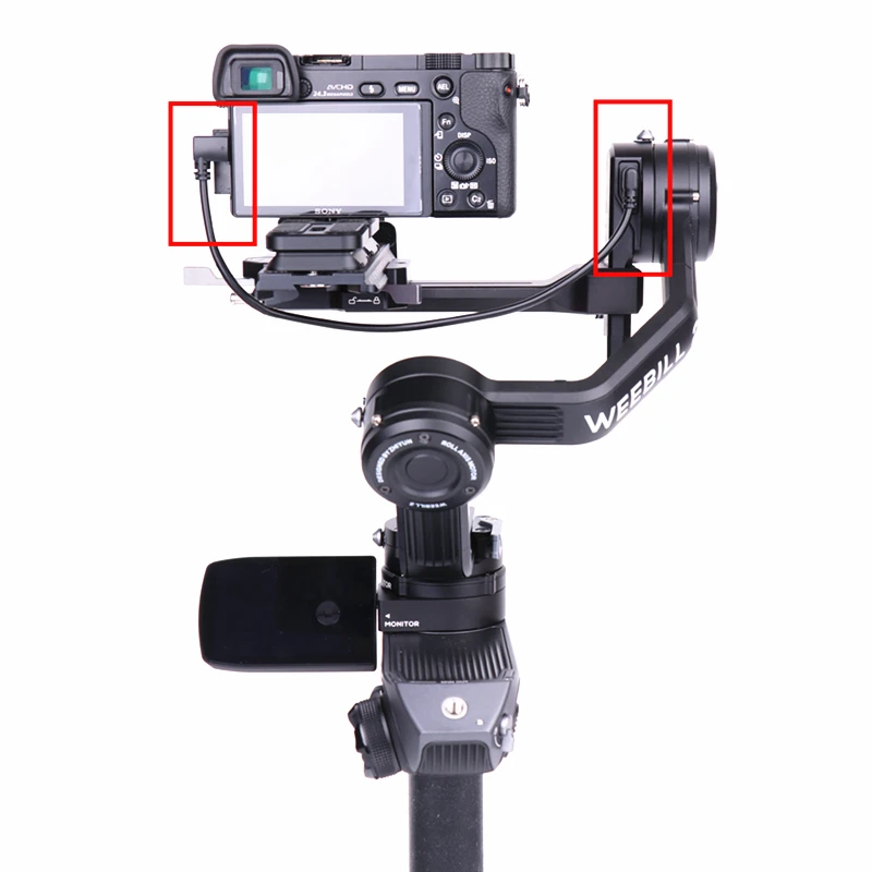 Camera Control Cable for ZHIYUN Crane4 Weebill 3S 3 2 Canon Nikon Sony Fujifilm LN-MBUC-A02 LN-NBUC-A01 LN-UCUC-A02 LN-UCUS-A03