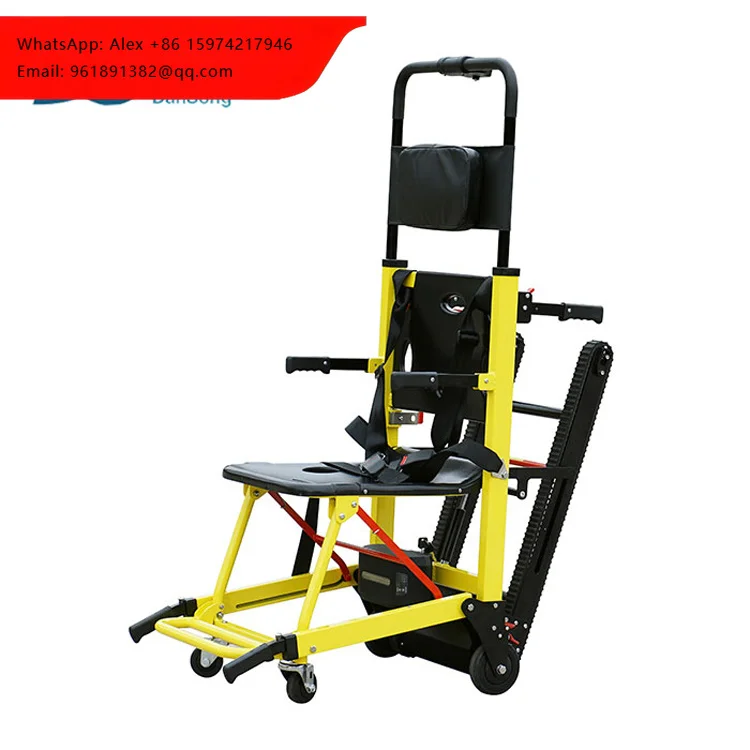 

Recliner Lightweight Foldable All Terrain Tracked Lift Ramp Stair Climbing Electric Wheelchair For The Disabled