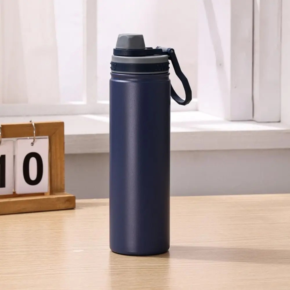 Gift 750ML Thermal Water Bottle Large Capacity Wide Mouth Insulated Water Bottle Handheld Leak Proof Vacuum Flask Kitchenware