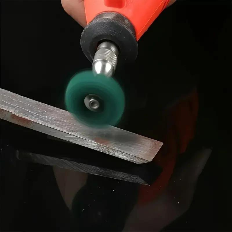 مجموعة من 10 قطعة 25 مللي متر تلميع الصوف القطن عجلة أداة دوارة ملحق ، ل أداة دوارة ملحق عجلة تلميع #6