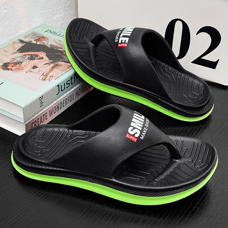 

Women Flip Flops Mens Slippers Brand Summer Thick Soled Flip Flops Woman Clogs Female Shoes Women Raised Sandal Light Beach Shoe