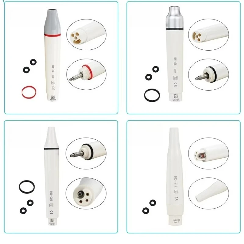 Lab Ultrasonic Piezo Scaler Handpiece HW-3H LED Fit for S+TELEC DTE WO+DPECKER E+S VRN Lab Ultrasonics Scalers. Best Tool