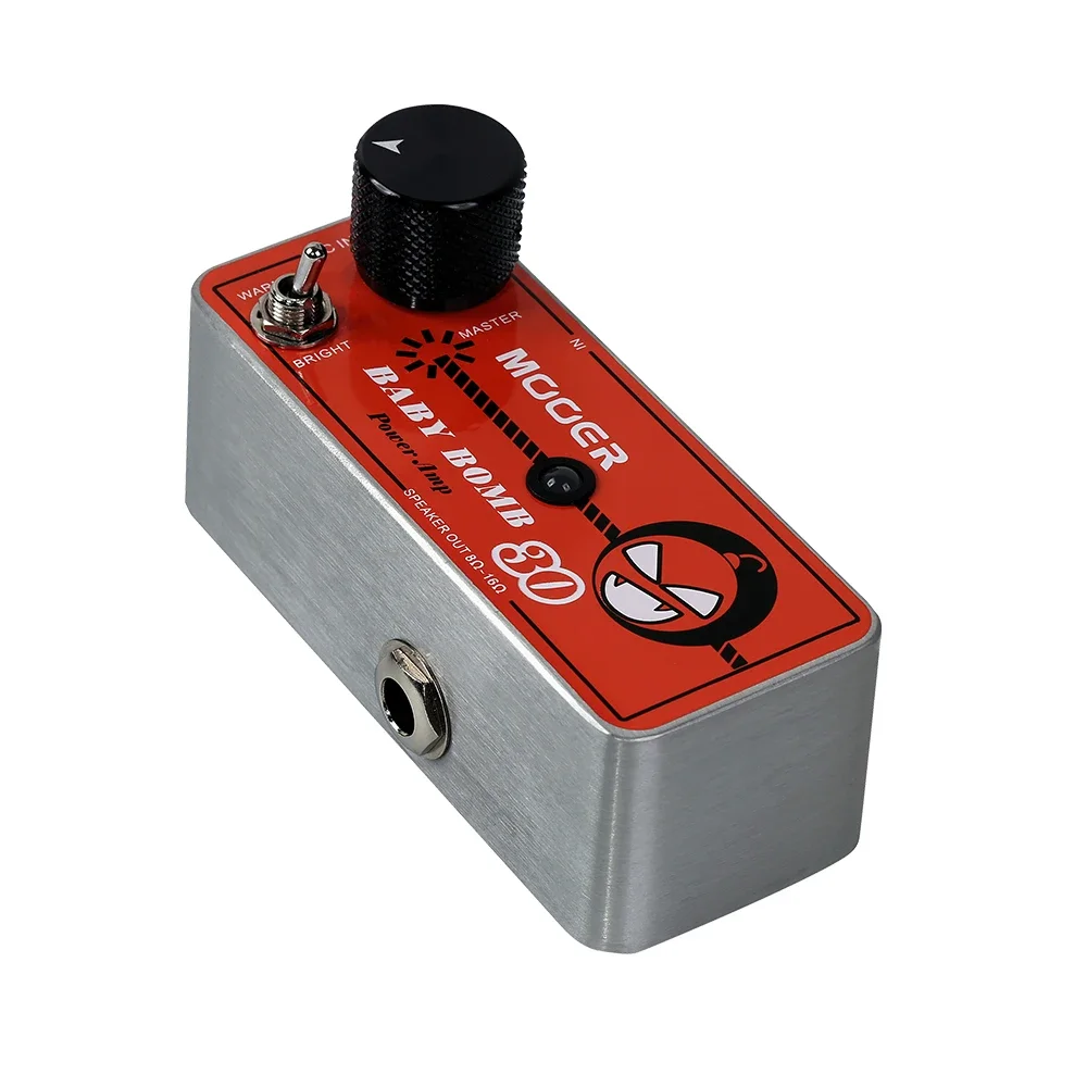 MOOER BABY BOMB 30 Guitar Effect Pedal Digital Power Amp Amplifier Max. 30W Output Overcurrent Protection Overdrive Guitar Pedal