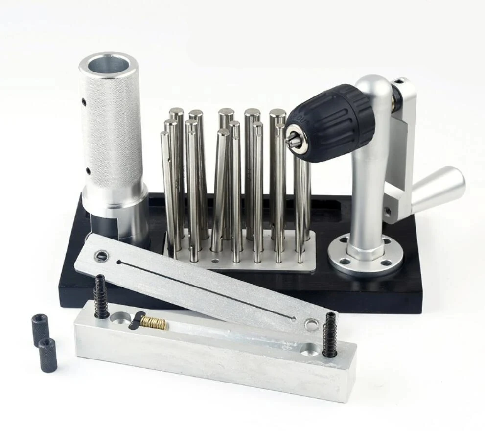 

Инструмент для изготовления соединительных колец, профессиональный набор для создания ювелирных изделий, инструменты для изготовления соединительных колец из нержавеющей стали с пазом и лезвием для резки.