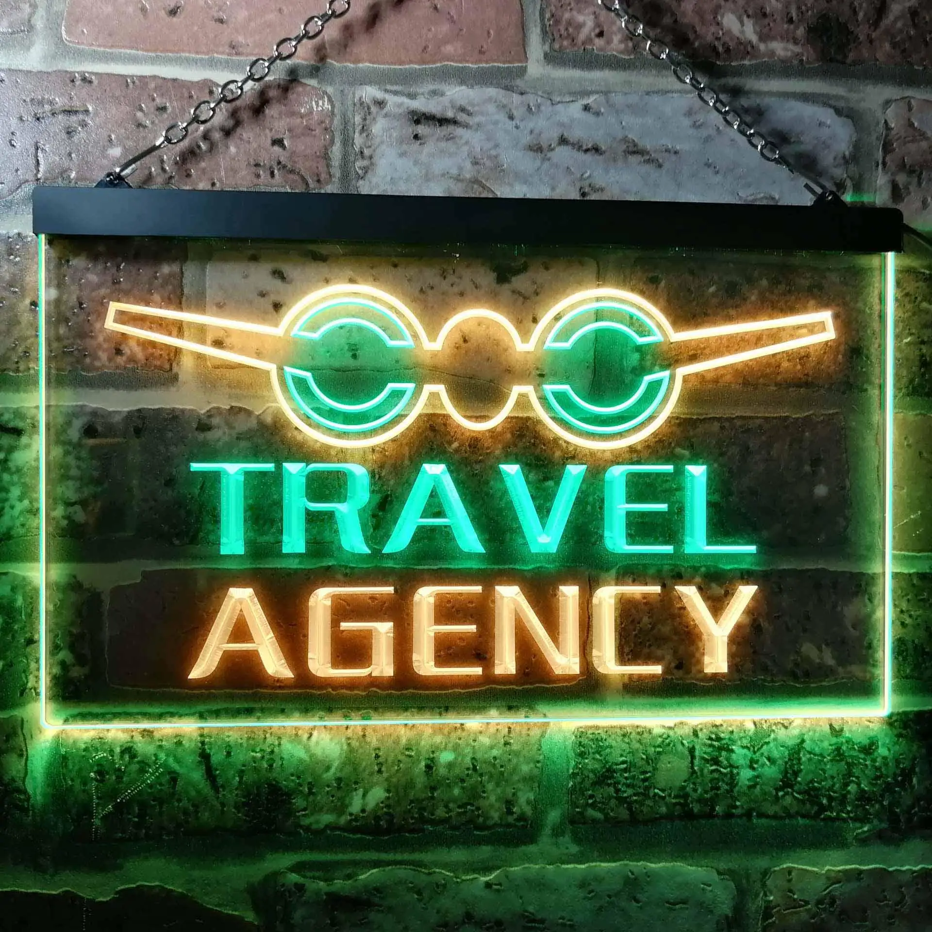 

Travel Agency Dual Color Led Neon Sign st6-i0048