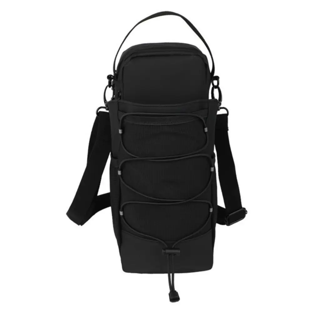 

Magnetic Water Bottle Sling Bag Adjustable Large Capacity Gym Bottle Bag Waterproof Convenience Crossbody Sports Bag Gym