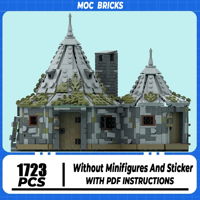 Popular Movie Model Moc Building Blocks Devil's Cabin Castle Model Technology Brick DIY Assembly Construction Toy Holiday Gifts