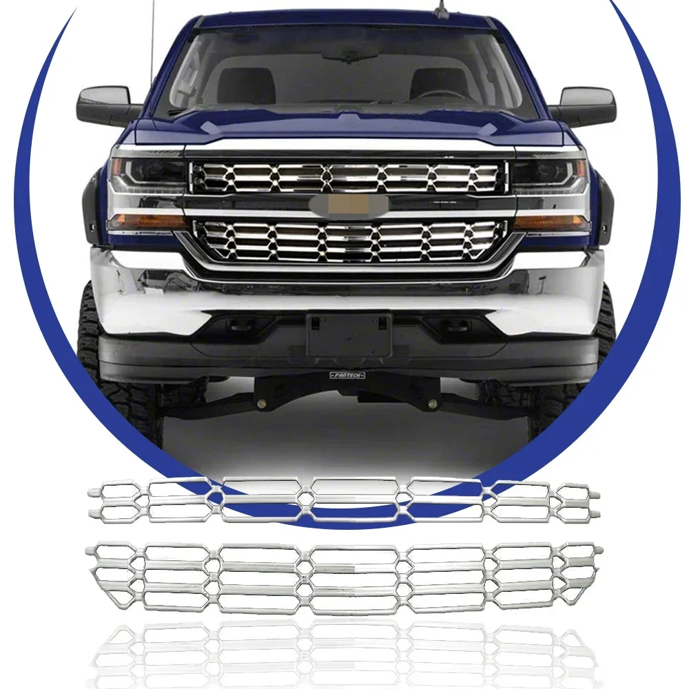 High strength auto grille for Dodge RAM 1500 2013 -2017 Grilles support OEM Customization
