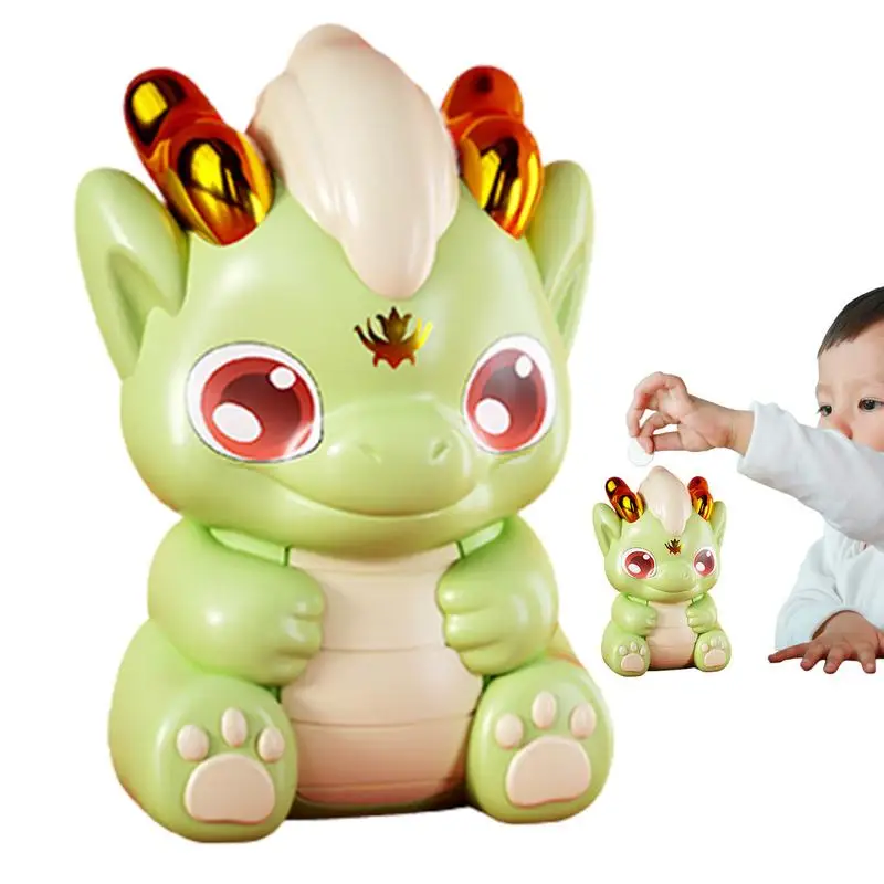 Drachen bank für Kinder 2024 Jahr des Drachen maskottchens Cartoon Drachen bank Tierkreis Drachen Fengshui Drachens tatue Affen rettbank