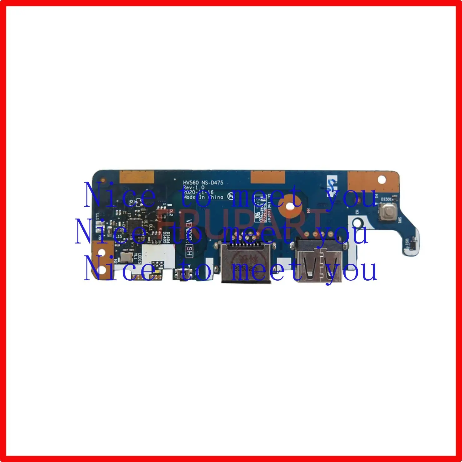 Módulo USB Nuevo para Lenovo V15 G2-ITL 82KB 5C50S25178 NS-D475