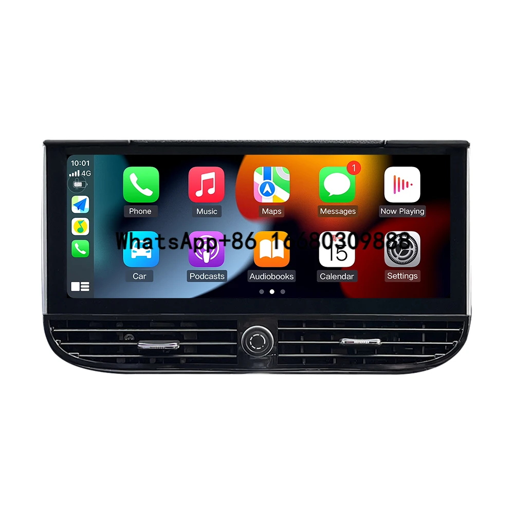 

12.3" Inch 8+128G Android Radio Player Carplay Auto Car Touch Screen Stereo for Porsche Cayenne 2010-2015 4G LTE Gps Navigation