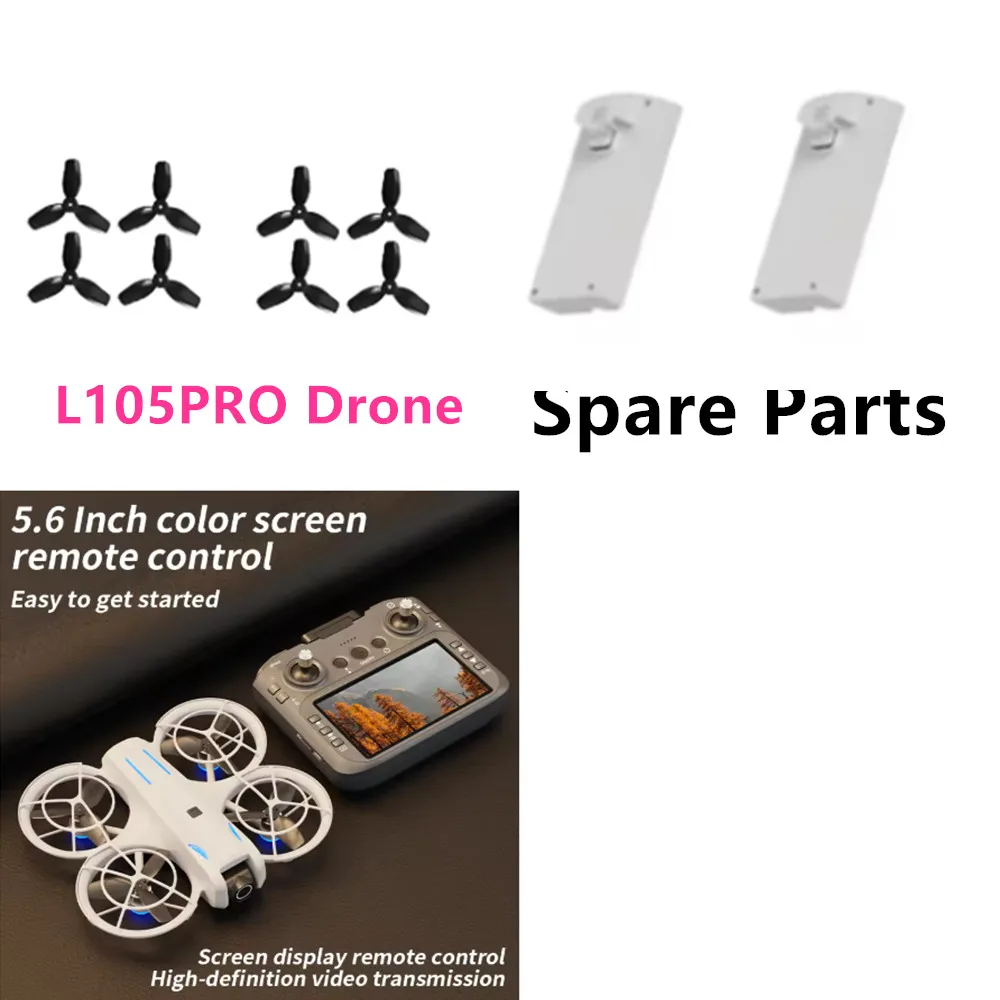 L105 Pro Battery 3.7V 1000mAh / Propeller / Use For L105PRO Drone Battery  L105 PRO Mini Drone Original Parts