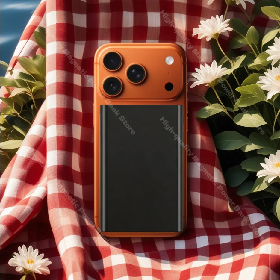 10000/20000mAh Thin Wireless Power Bank Potable Charging Mobile Powerbank Magnetic External Battery for iPhone 16 17 Xiaomi 2026