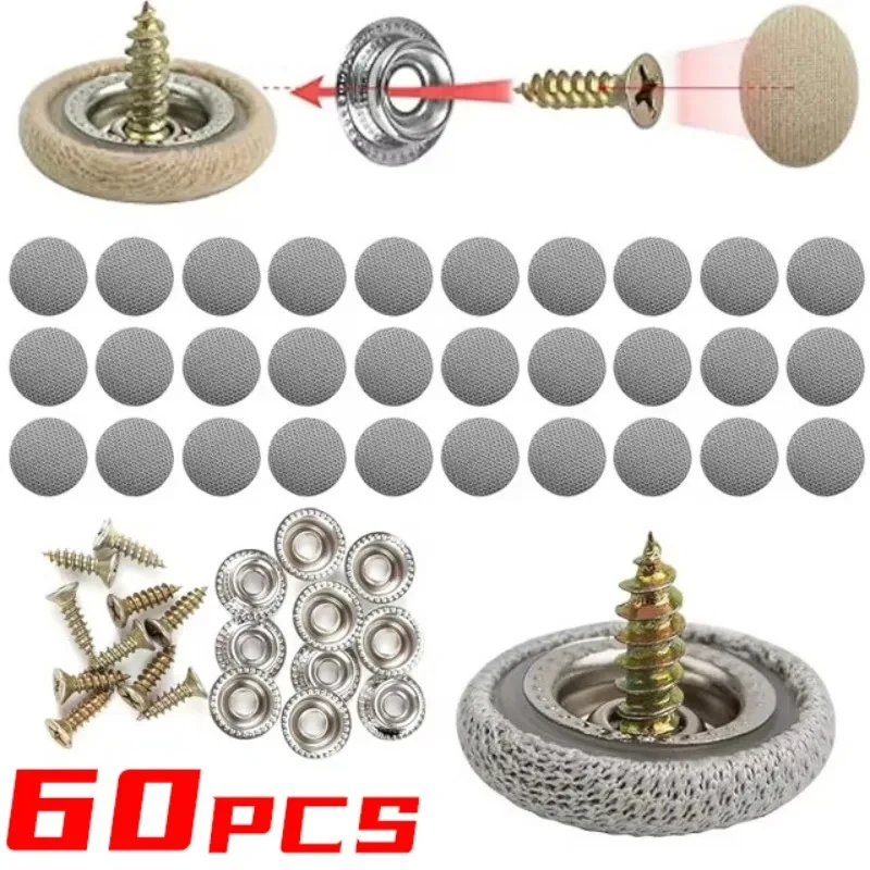 10/30pcs Universal Car Roof Fixing Buckle Screw Kit Fastener Auto Interior Ceiling Cloth Shedding Repair Rivet Cars Accessories